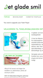Mobile Screenshot of detgladesmil.dk
